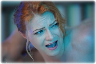 Bondage photo pic picture Scarlett Foxett and Chloe Toy rope bondage, barefoot, bedroom, hogtie, horror, humiliation, nude, ungagged