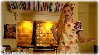 Bondage photo pic picture Ariel Anderssen rope bondage, ballgag, barefoot, blonde, humiliation, slave training, buttplug, nipple clamps, nude, crotch rope, dress