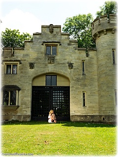 Bondage photo pic picture Paige Robbins and Ariel Anderssen girlgirl, rope bondage, barefoot, satin, humiliation, silk, slave training, outdoor